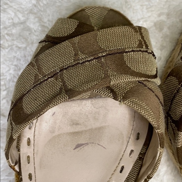 Authentic! Signature Coach wedge heels 👡​ - Picture 15 of 16